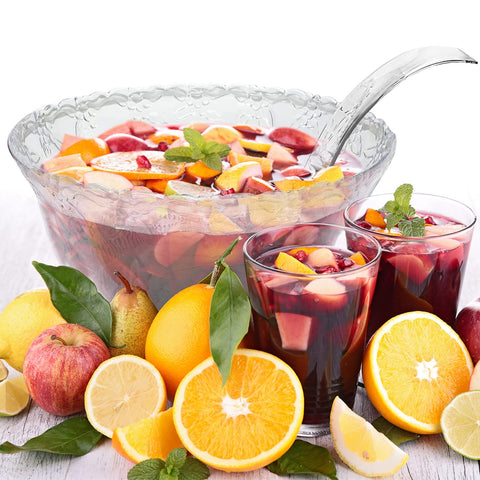 SADAS party-ready punch bowl kit makes entertaining effortless and portable.