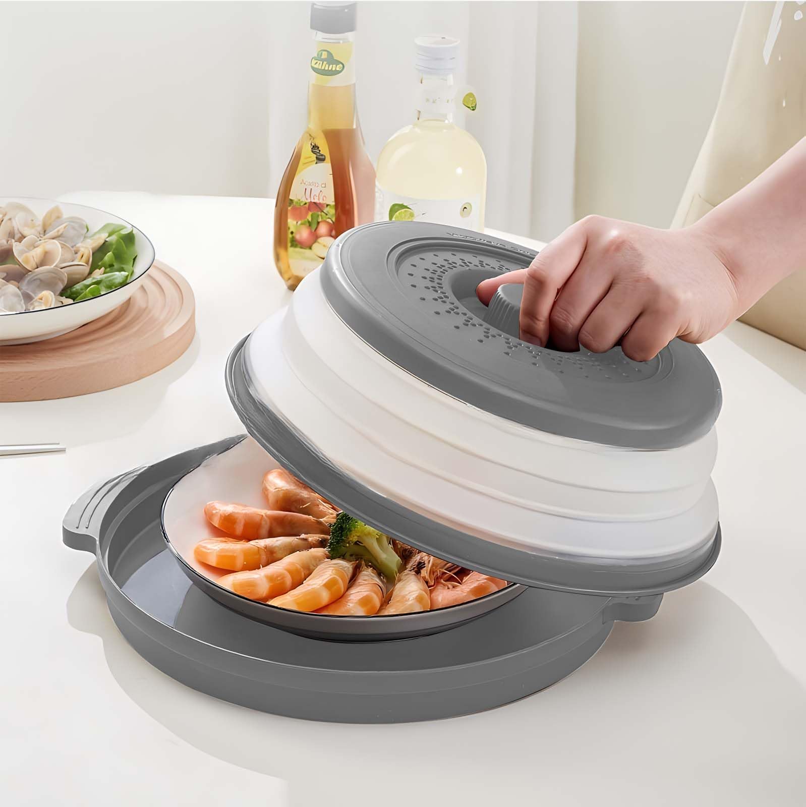 Saebume multipurpose lid and plate used as a small tray