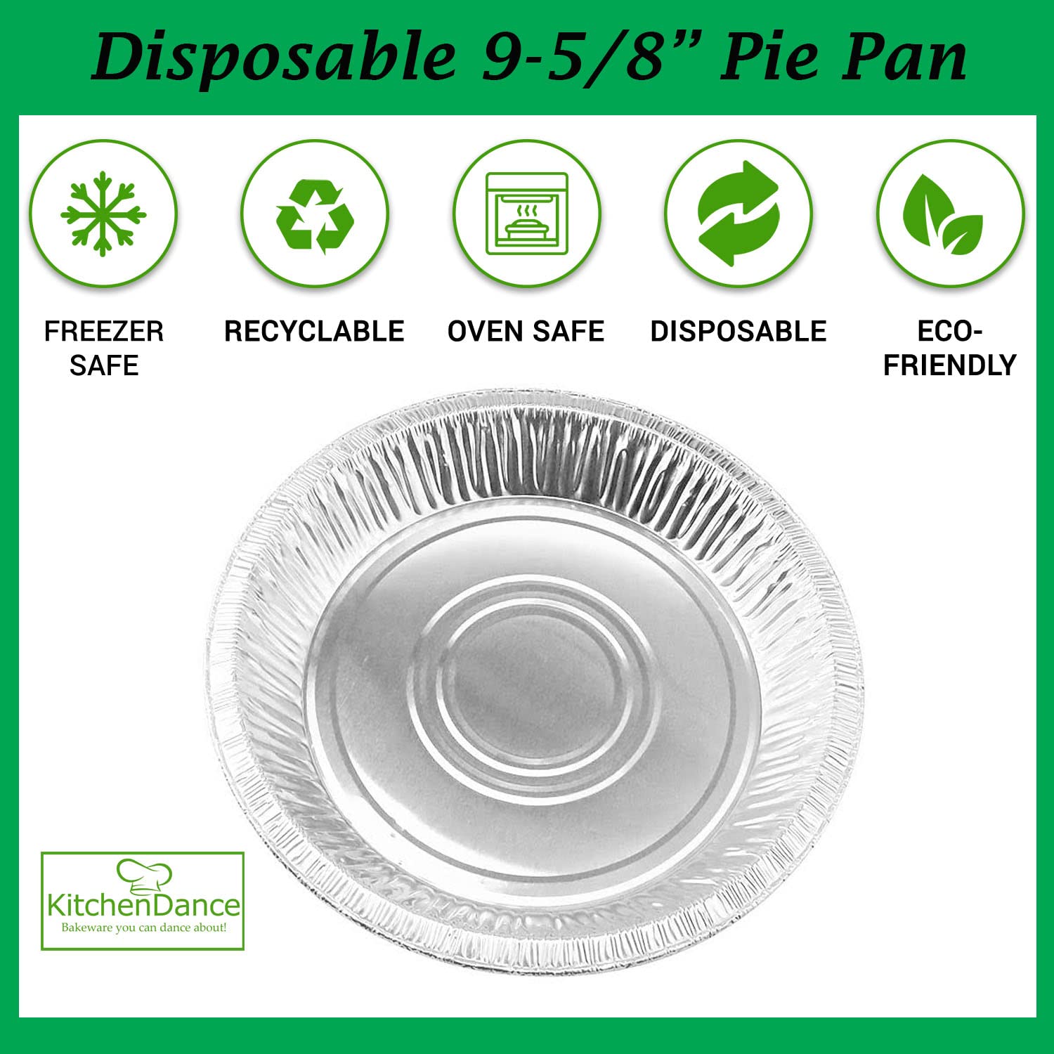 Safca KitchenDance bottom diameter provides a sturdy base for even baking