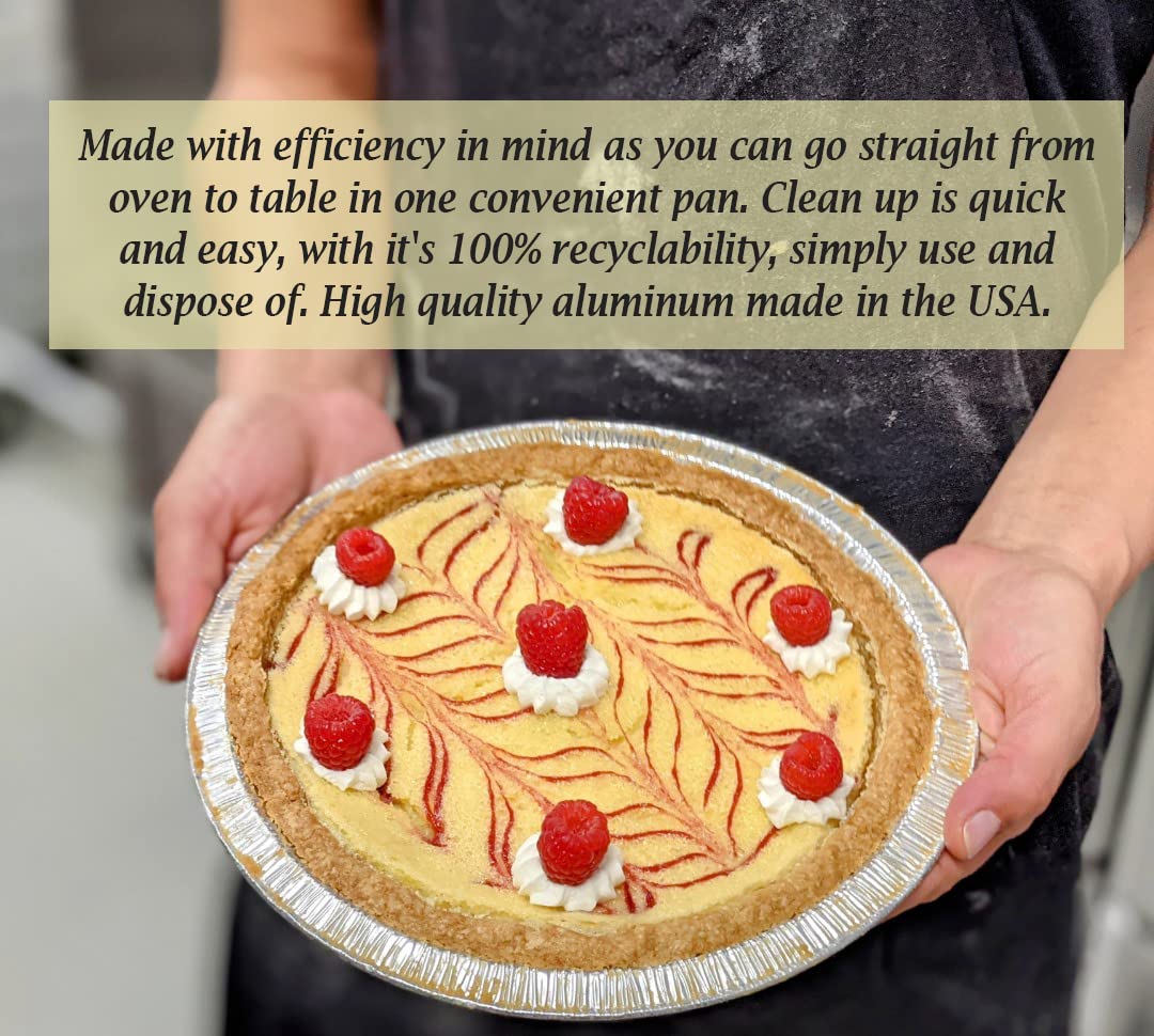 Safca KitchenDance 30 oz capacity fits generous fillings and desserts