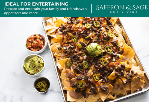 Easy to clean and food-safe baking trays from Saffron and Sage.