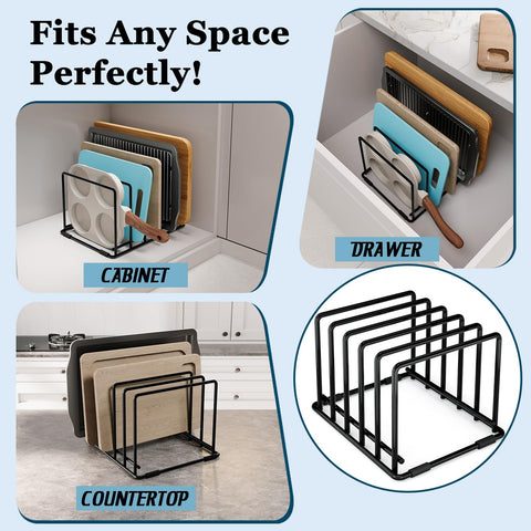 SAGLAU durable steel with non-slip feet protects surfaces