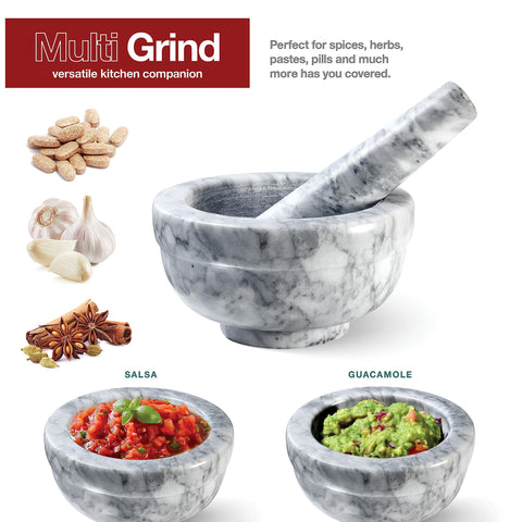 Sagler pestle handle with steady grip for comfortable grinding