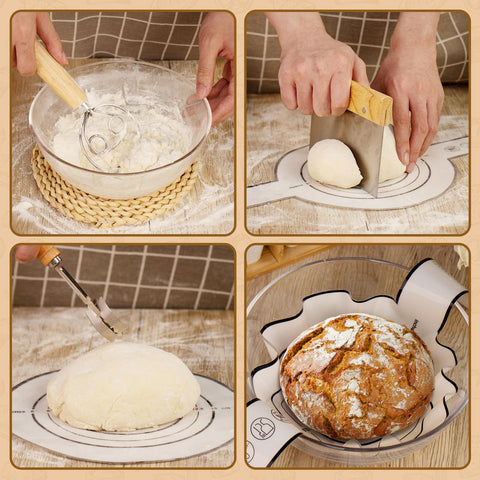 Saicefe user manual included for quick sourdough setup and reference