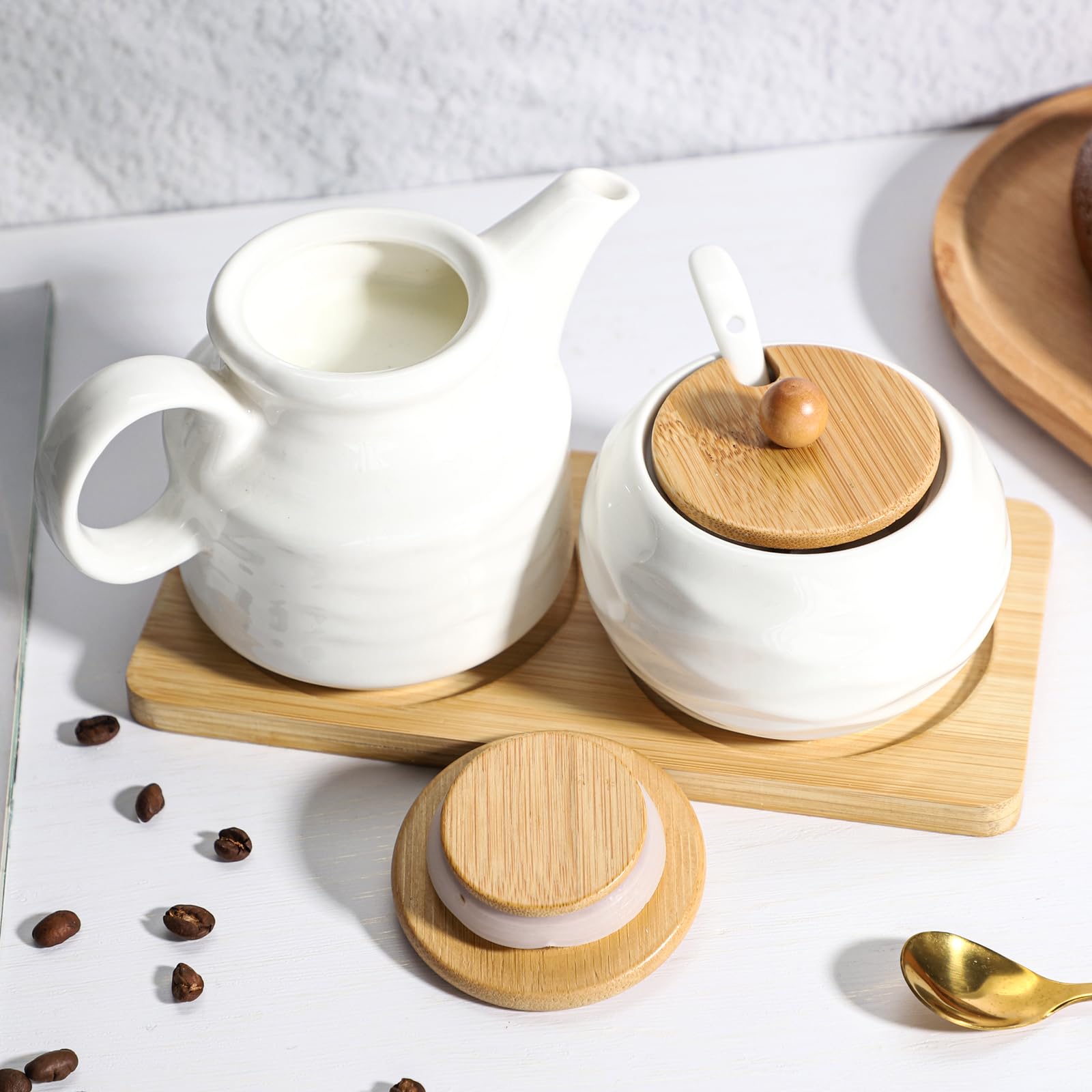 Sailench sugar bowl 7.5oz offers convenient sweetening during breakfast