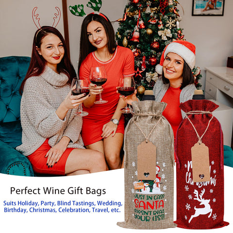 Sailup burlap bags suitable for Christmas and weddings.