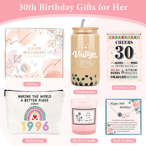 Saineron display of the gift set with cup necklace and candle