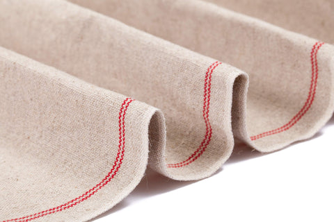 Saint Germain Bakery couche fabric closeup showing premium flax for durable proofing.