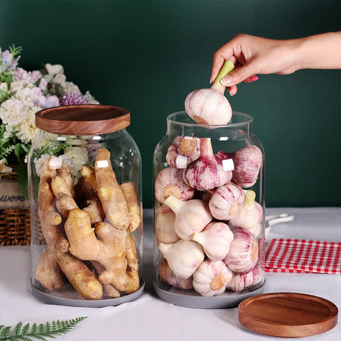 SAIOOL tea and coffee storage jars look stylish on counters