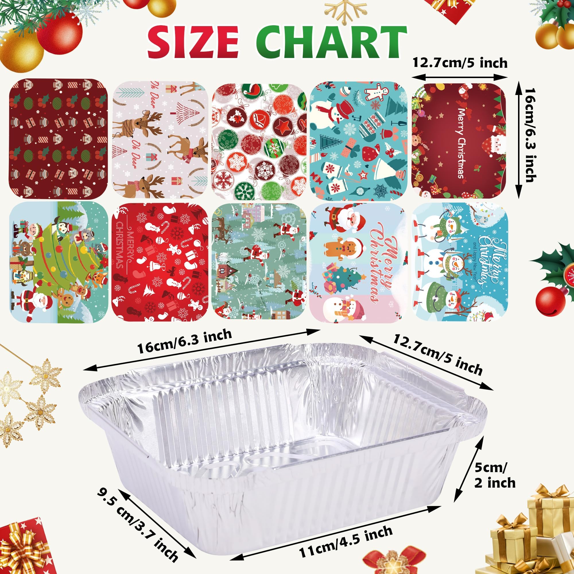 SAITI aluminum foil containers with secure closure keep treats fresh during gatherings.