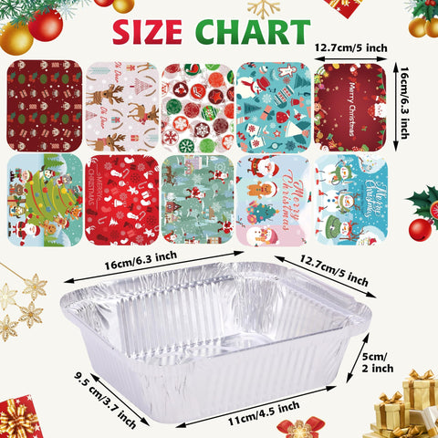 SAITI aluminum foil containers with secure closure keep treats fresh during gatherings.