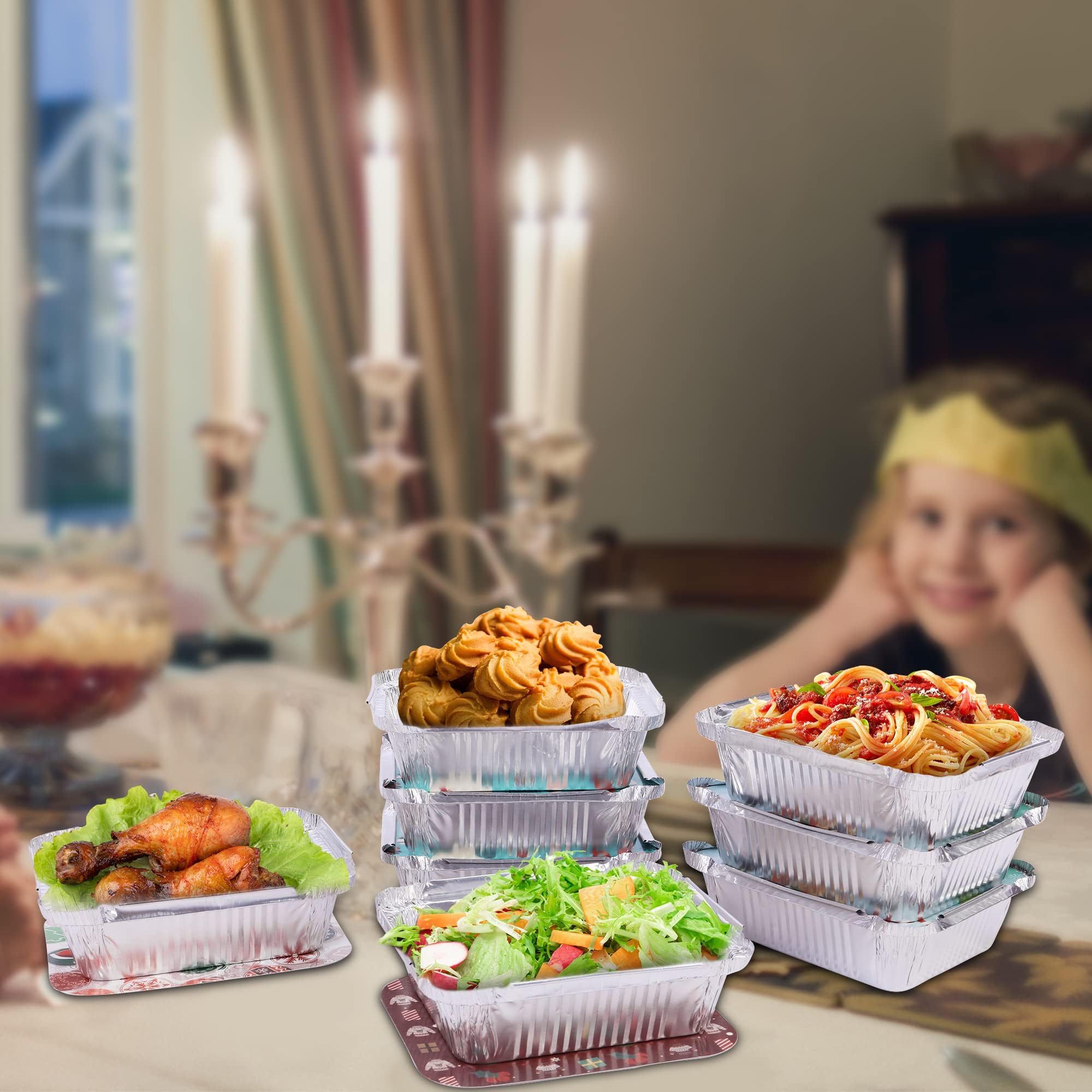 SAITI leftover and treat storage tins help preserve cookies and bites after celebrations.