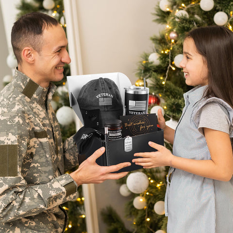SAIWEILAI ONLINE veterans gift set gift box is eye-catching and gift-ready.