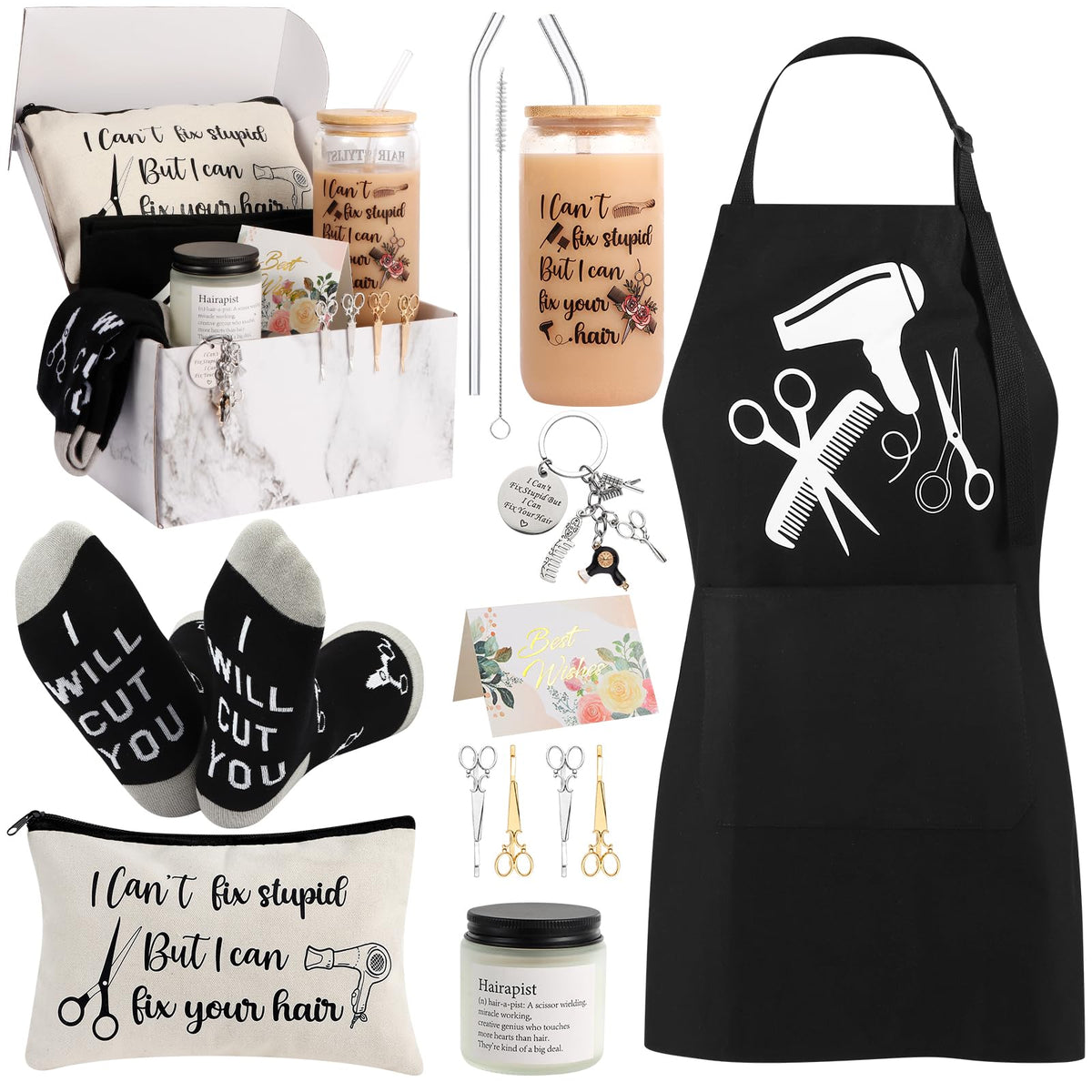 SAIWEILAI ONLINE 20oz wine tumbler keeps drinks at the perfect temp during busy salon days.