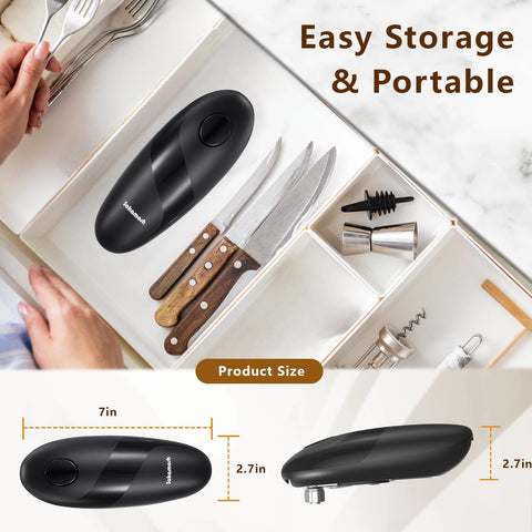SAKAMOSH compact unit stores easily on any counter.
