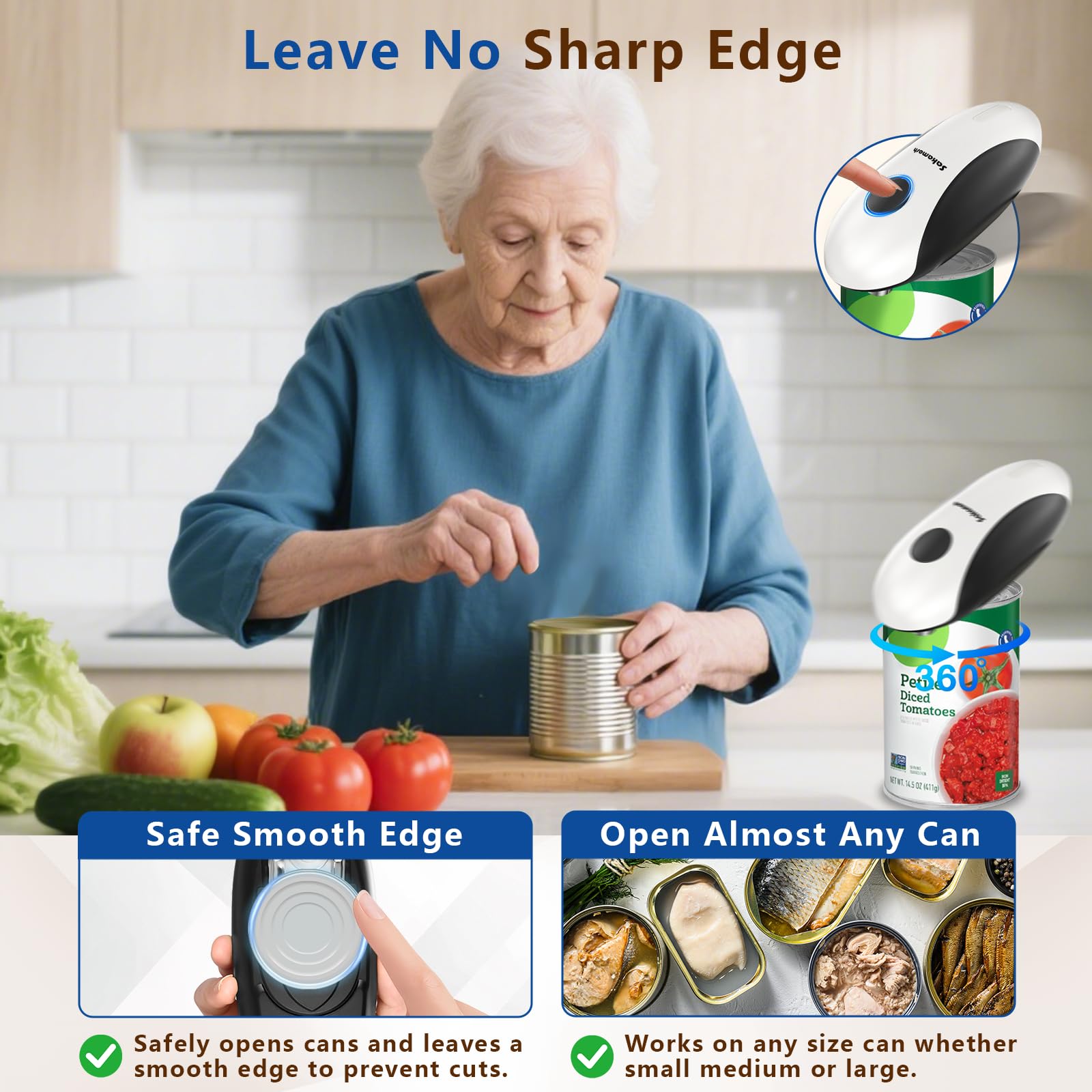 SAKAMOSH left-handed friendly design for comfortable use.