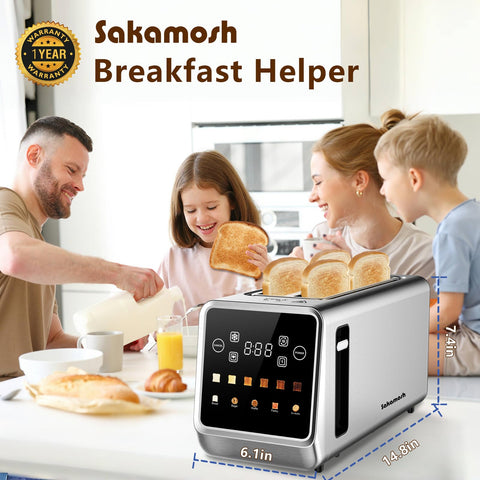 SAKAMOSH stainless steel design adds modern kitchen style