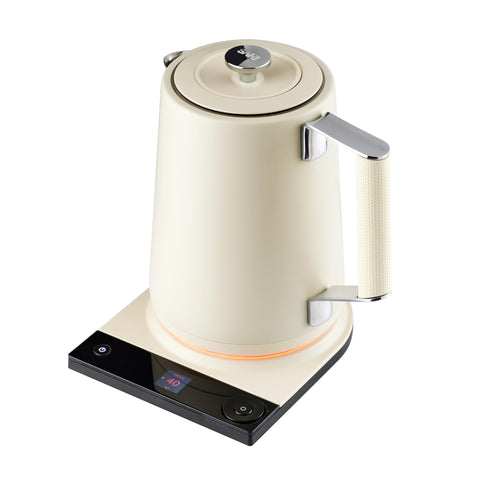 SAKI Luna top view highlighting sleek design and effortless temperature control