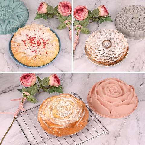 Sakolla easy-cleanup molds simplify party prep and cleanup after baking.