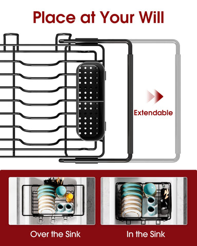 Sakugi stainless steel dish drainer resists rust for long-lasting shine
