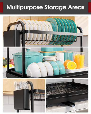 Sakugi stainless steel rack closeup shows rust-proof coating and sturdy construction.