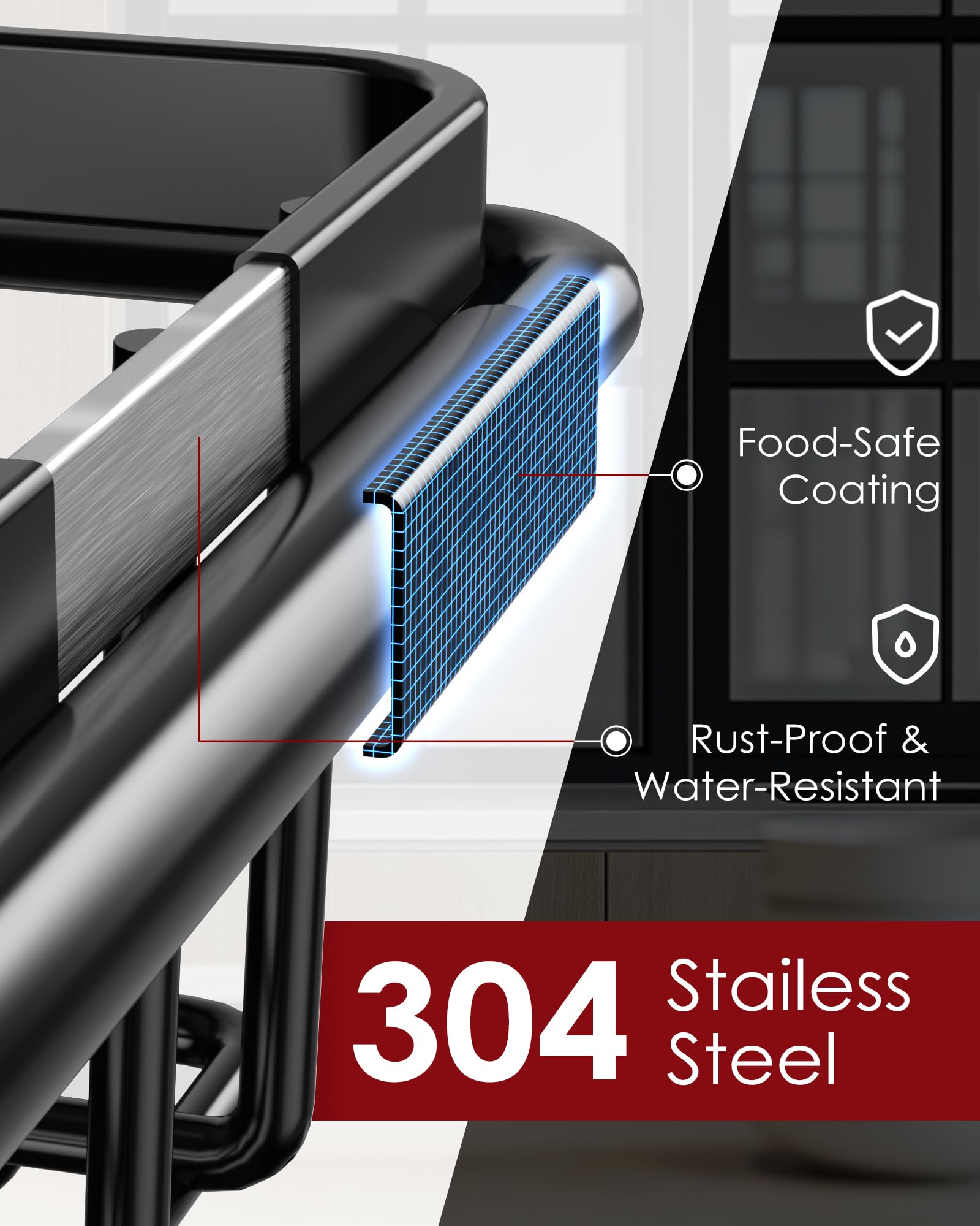 Sakugi three cup holders keep mugs and cups within easy reach