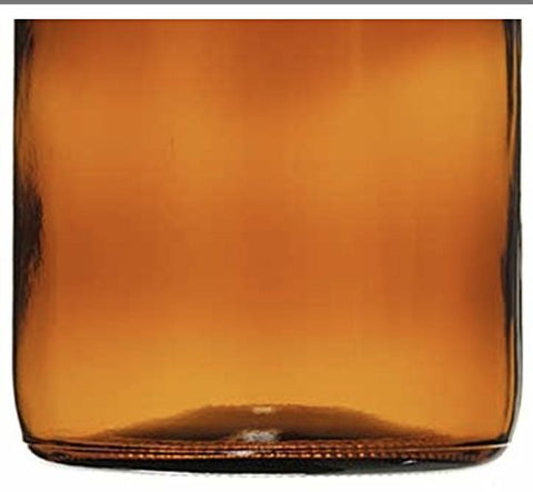 Sally's Organics BPA-free glass storage highlights chemical-free storage of juices.