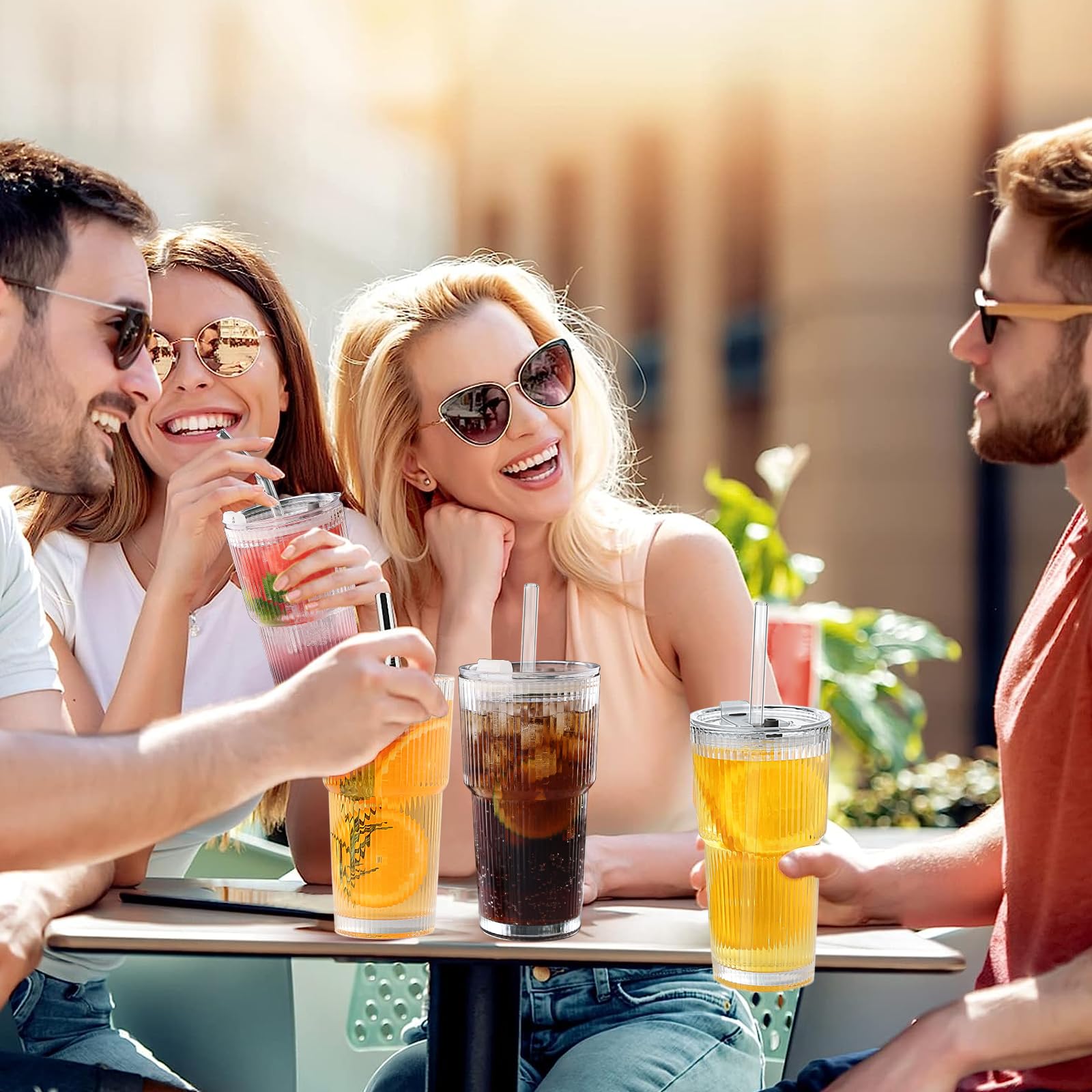 Salpae dishwasher-safe glass cups simplify cleaning and maintenance