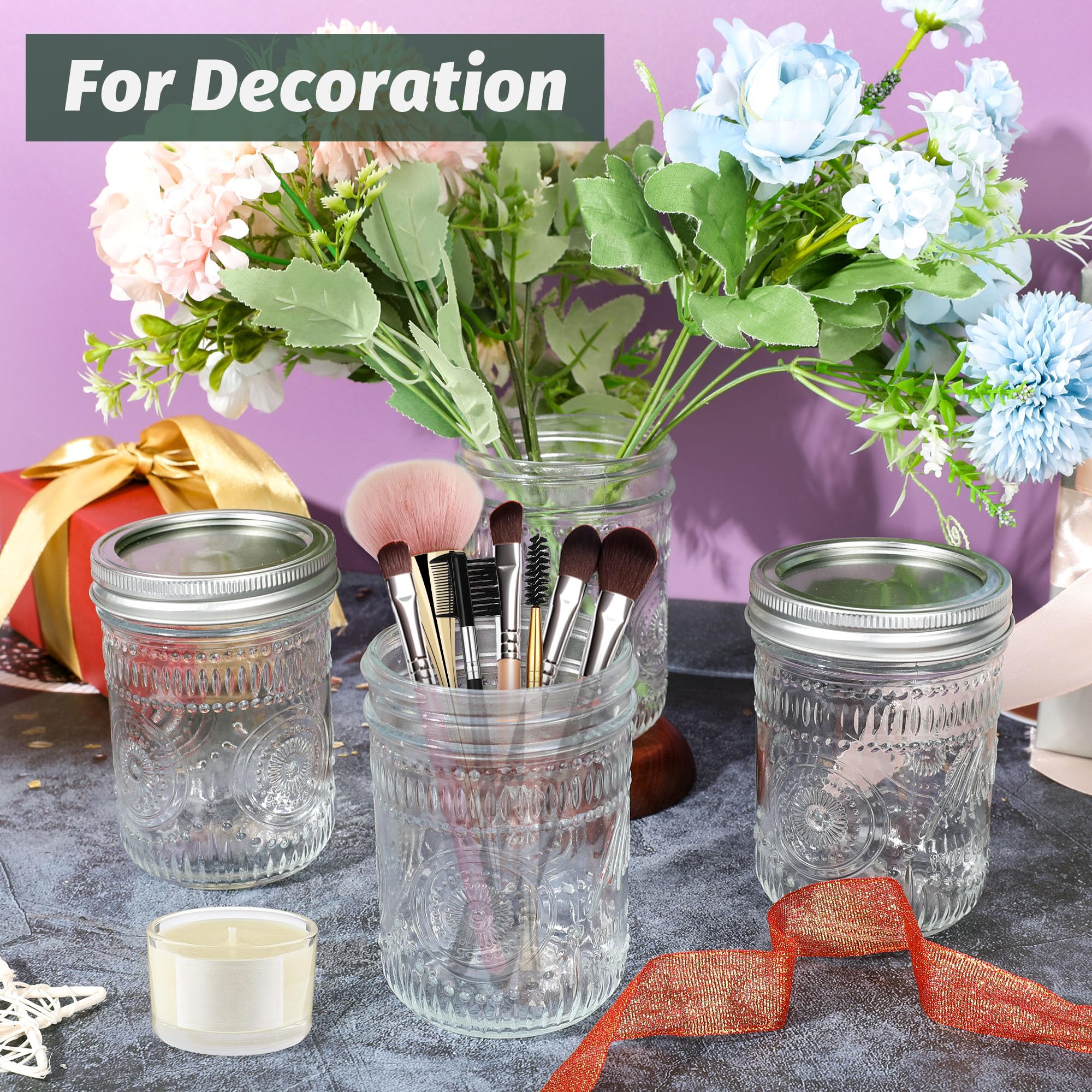 Saluioa Mason jars 16oz canning setup for preservation projects