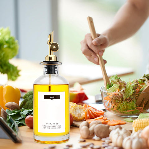 Salzesfalls versatile glass bottles suitable for syrup and vinegar