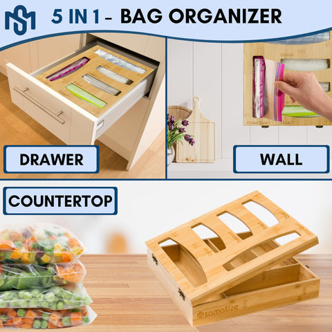 Samatize with non-slip pads and screws for secure mounting.