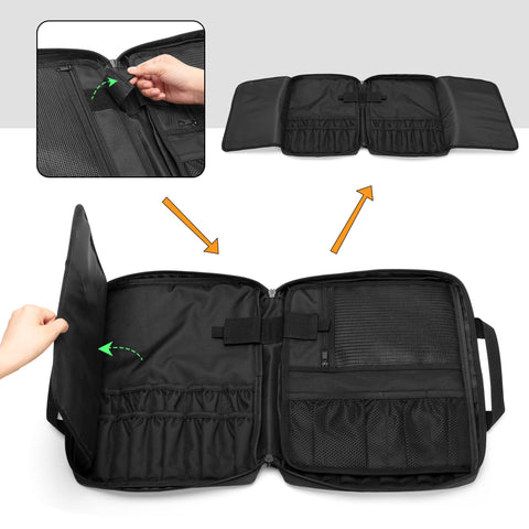 samdew Chef Knife Bag with lockholes enables secure transport