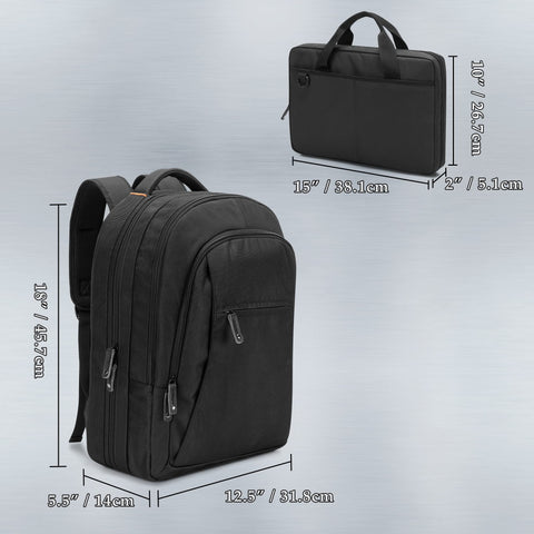 samdew padded shoulder and waist straps reduce back strain during long carries.