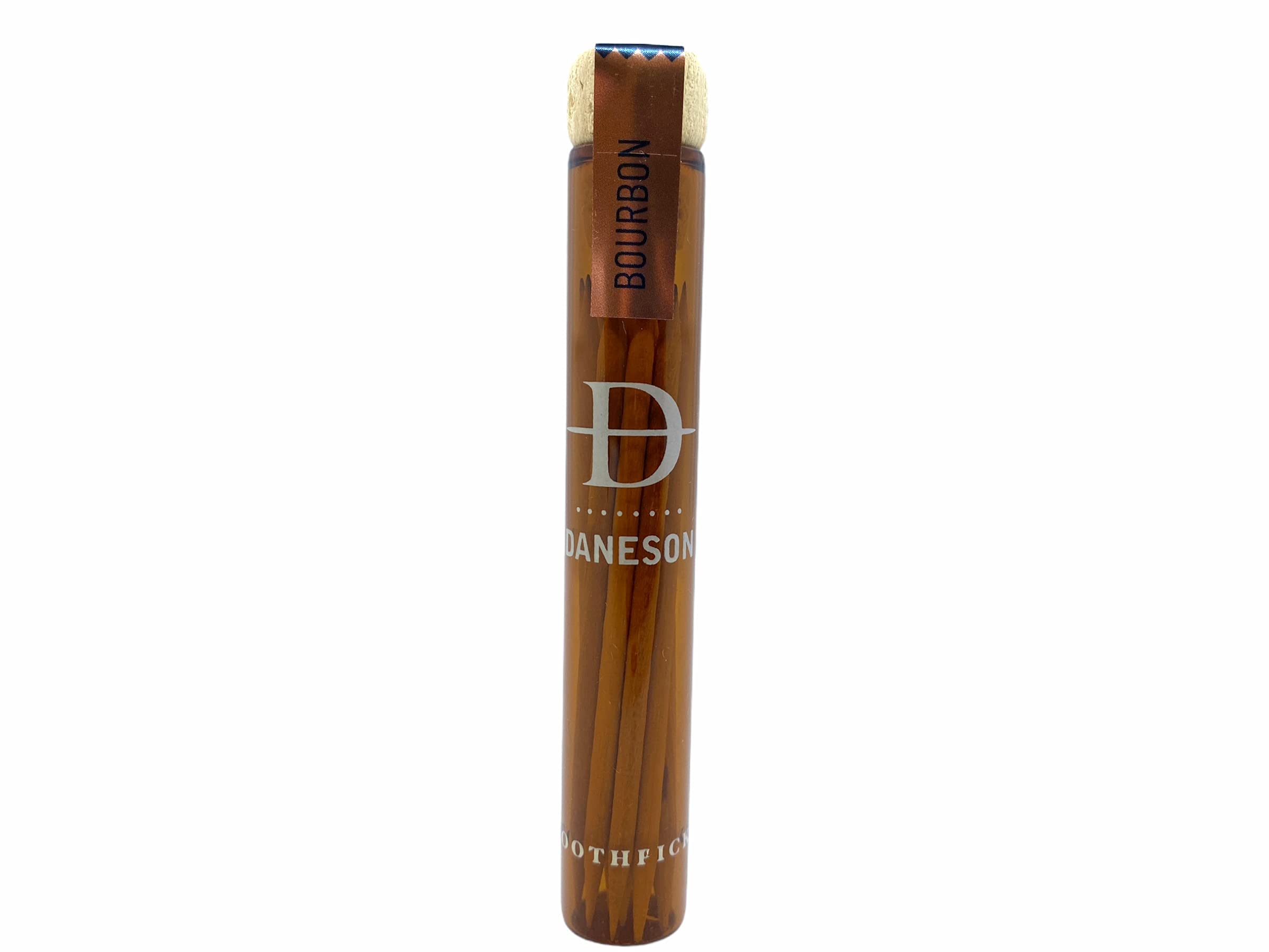 Sameriver Daneson Bourbon toothpicks pack showing premium scent and subtle bourbon notes.