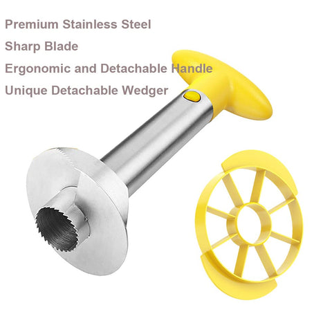 SameTech pineapple rings cut precisely for snacks and desserts