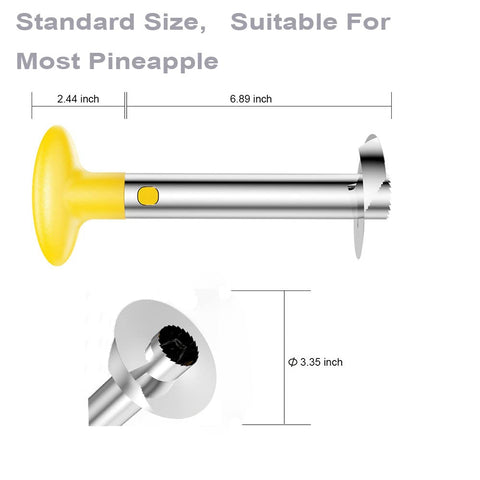 SameTech shell intact bowl uses the pineapple rind as serving bowl