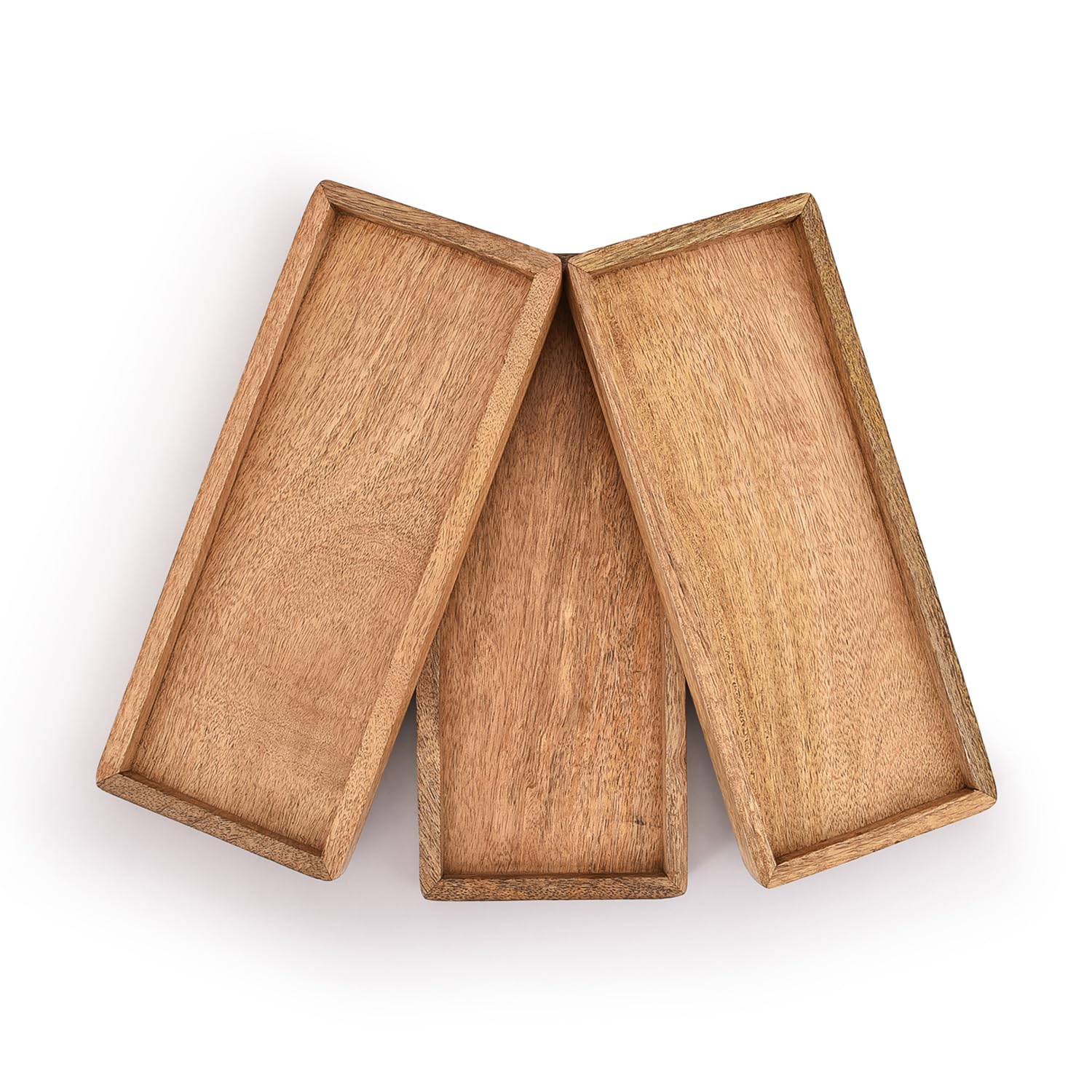 Samhita mango wood platter for fruit display and fresh snacks.