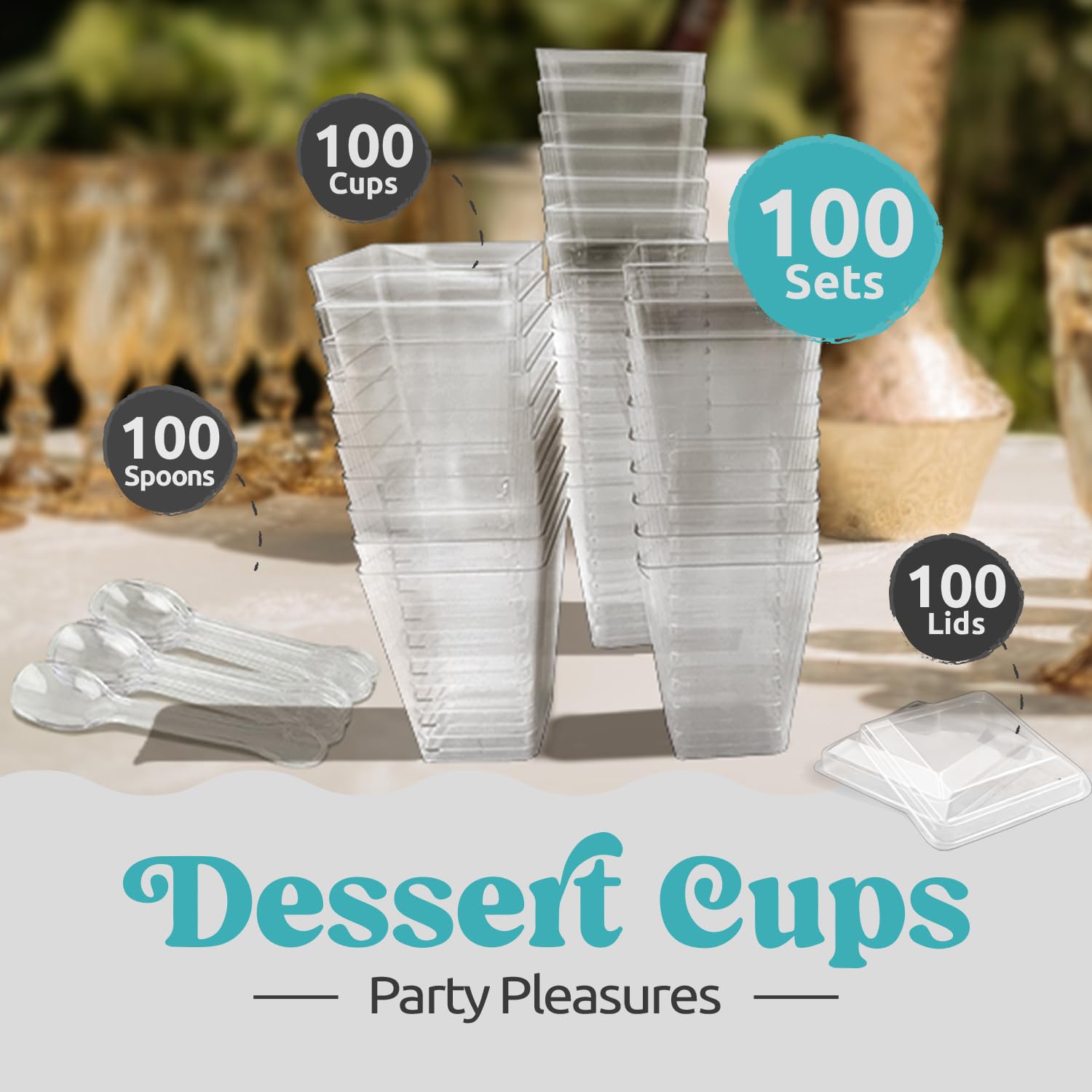 Sammray reusable and disposable party essentials reduce cleanup after events.
