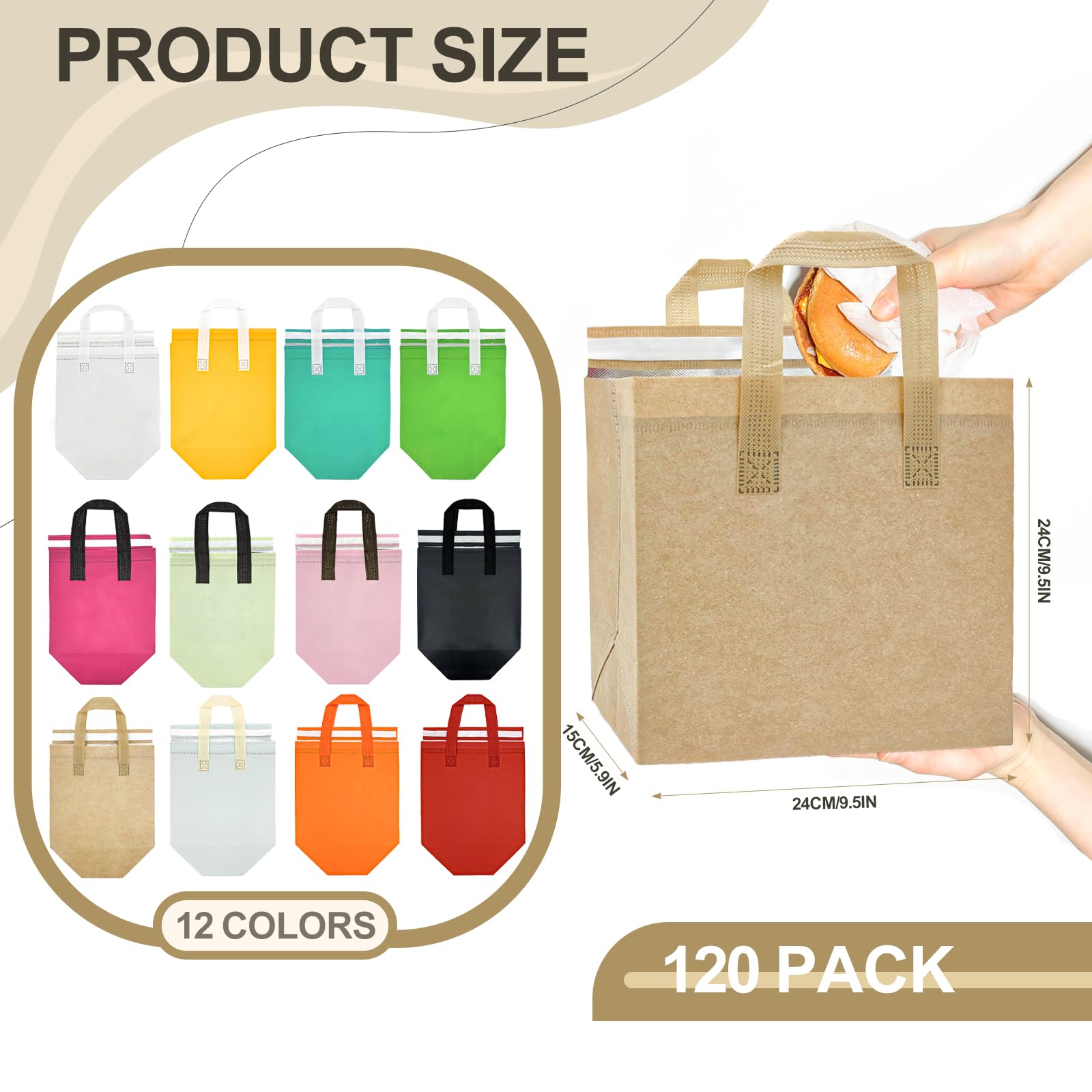 SAMORADREA carrying handle design enables easy transport during deliveries or picnics