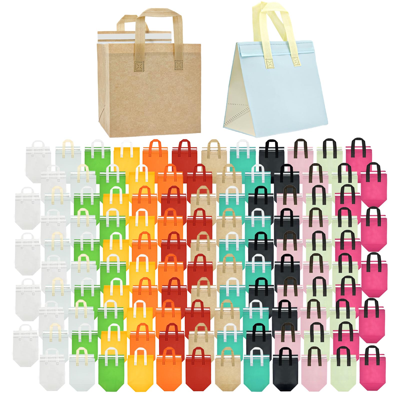 SAMORADREA insulated bags outer material shows durable waterproof shell for deliveries