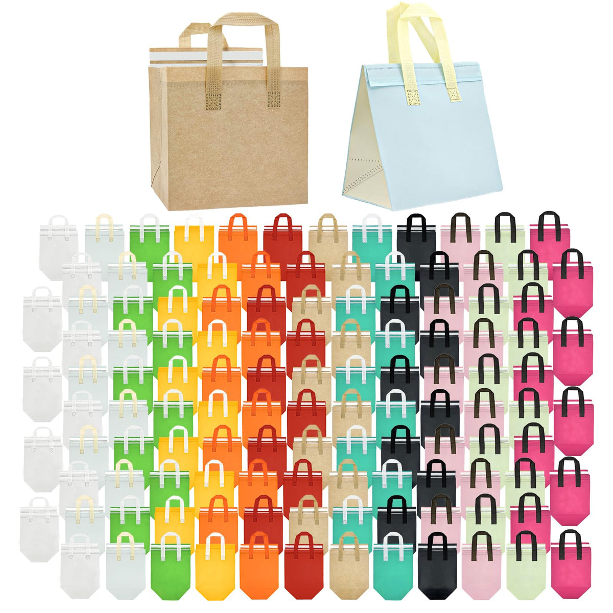 SAMORADREA insulated bags outer material shows durable waterproof shell for deliveries