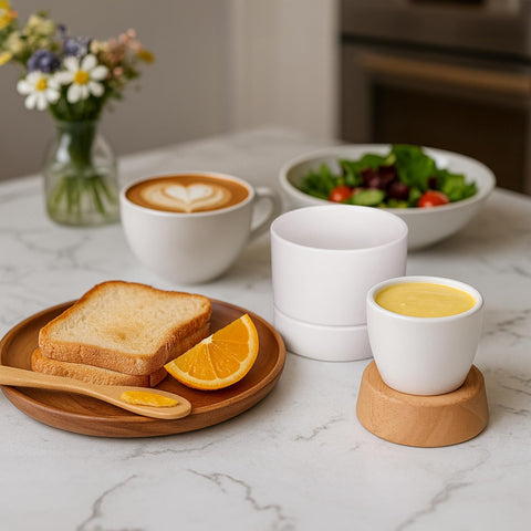 Compact size fits most butters for daily use