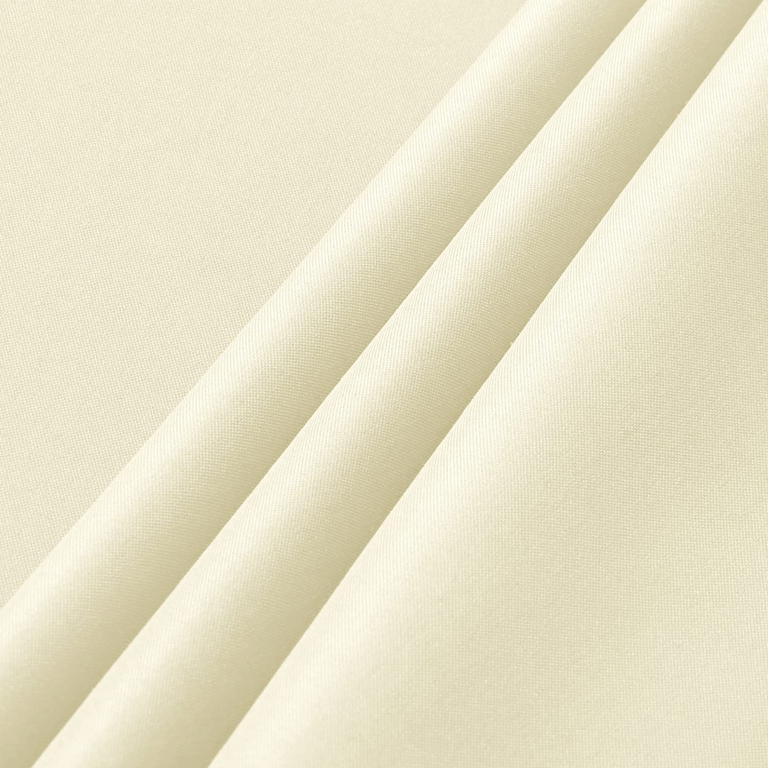 Sancua 60x120 inch tablecloth provides 12-inch drop for standard 8 ft tables.