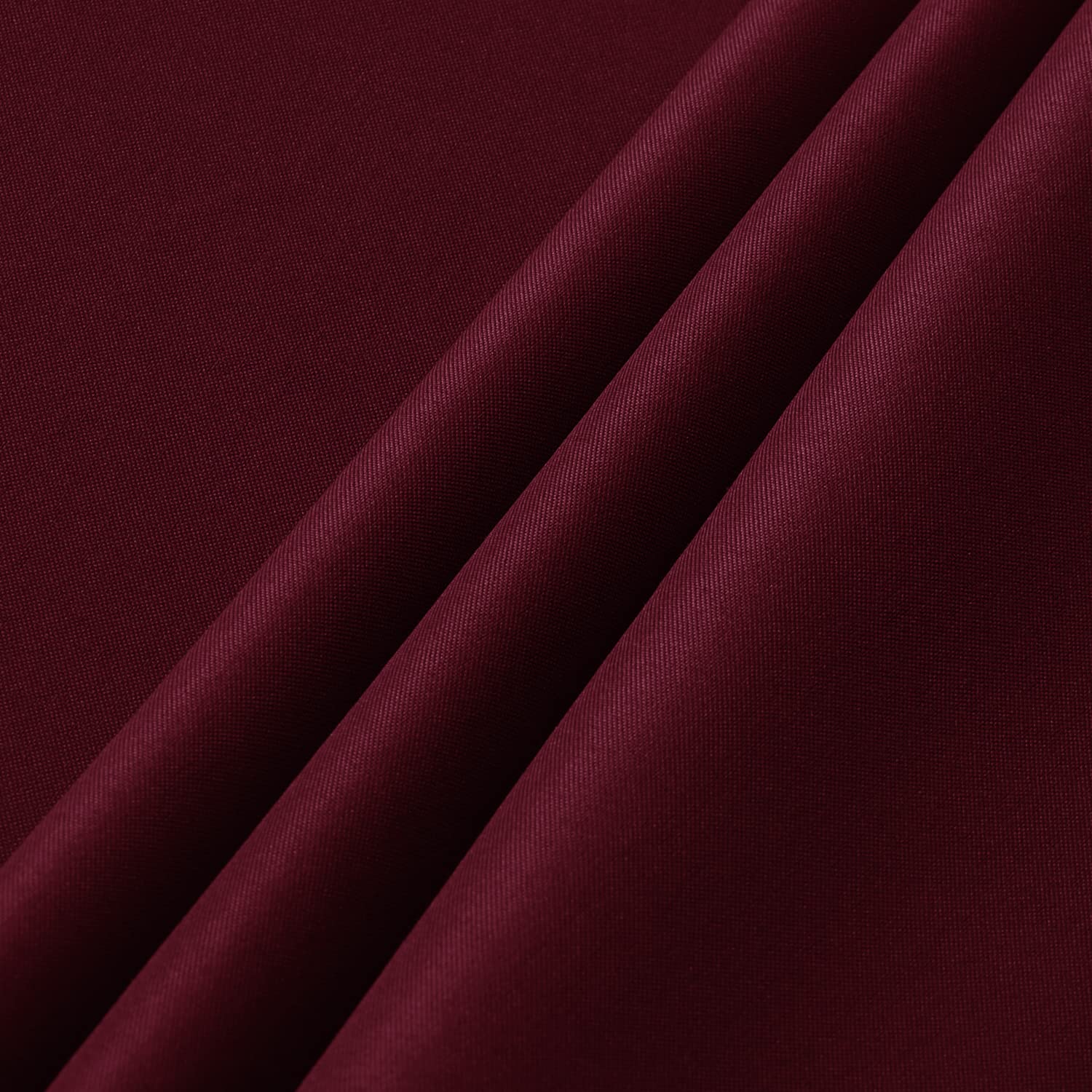 Sancua burgundy tablecloth at a wedding setup for refined color coordination