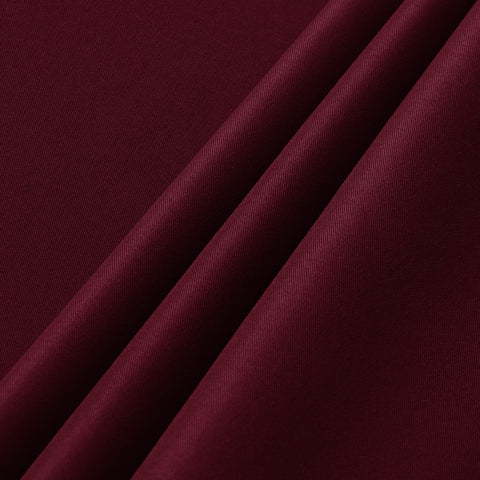 Sancua burgundy tablecloth at a wedding setup for refined color coordination