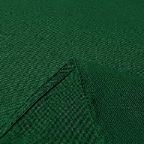 Sancua hunter green tablecloth at a wedding banquet enhances decor.