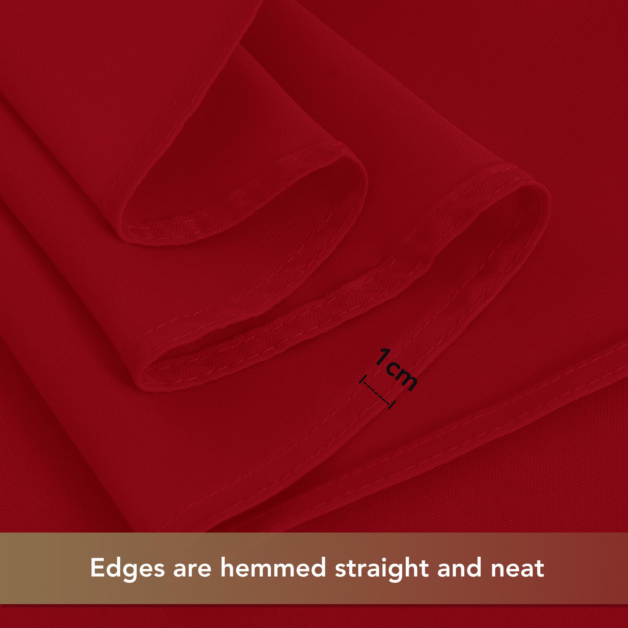 Sancua washable polyester tablecloth — easy cleanup after meals.