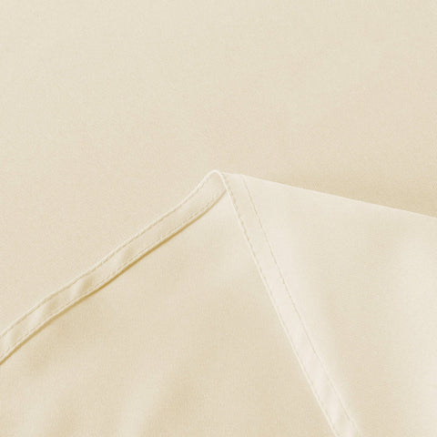 Sancua machine-washable tablecloth for easy cleaning after use.