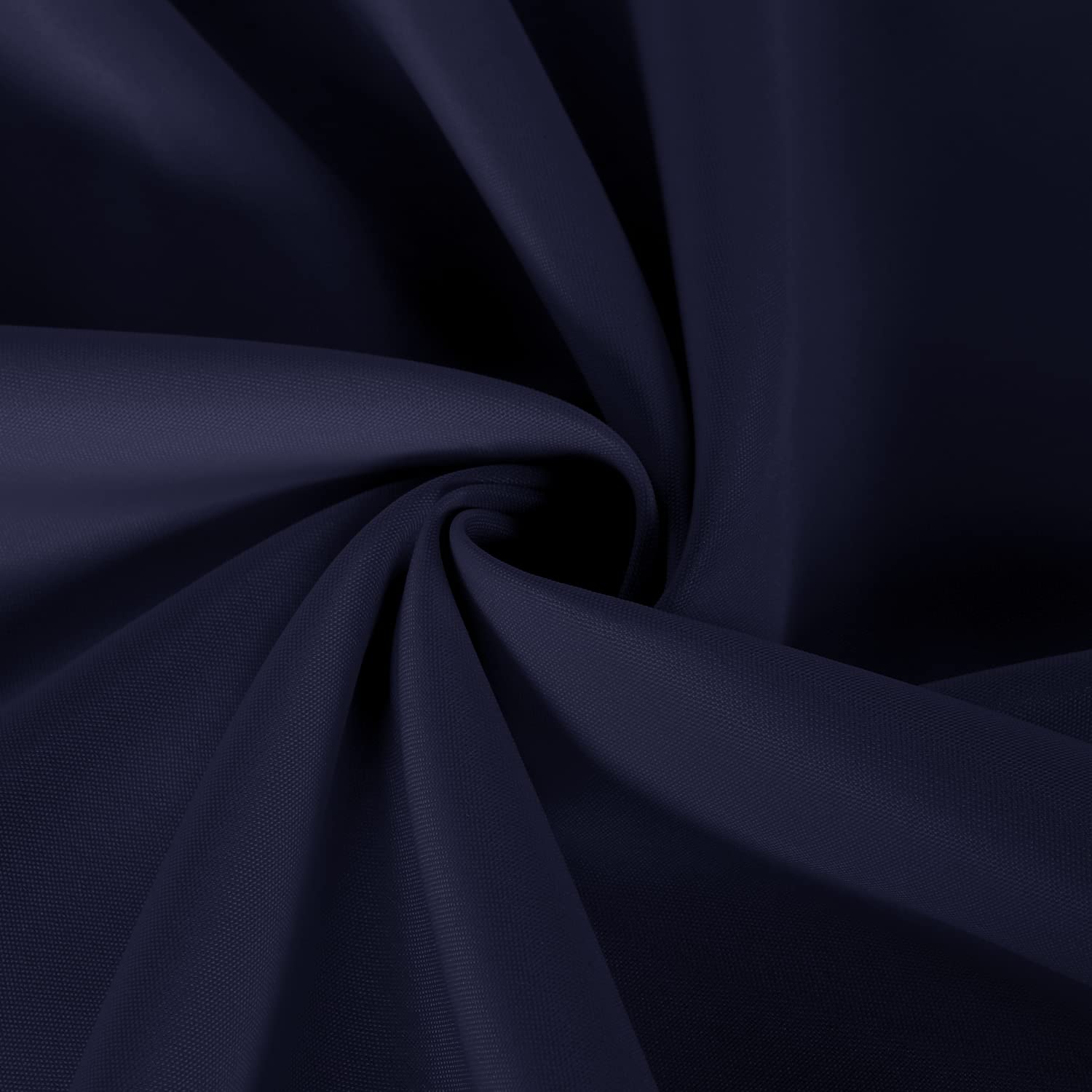 Sancua navy tablecloth complements formal and casual dining room setups