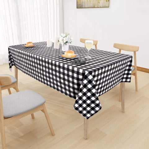 Sancua oil-proof surface tablecloth keeps tables protected from greasy spills.